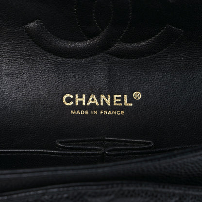 Chanel Caviar Quilted Medium Double Flap Black 6 of 9