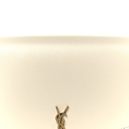 Saint Laurent Box Calfskin Mini Voltaire Shoulder Bag Crema soft 9 of 11
