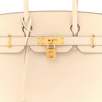 Hermes Epsom Birkin 30 Craie 8 of 13