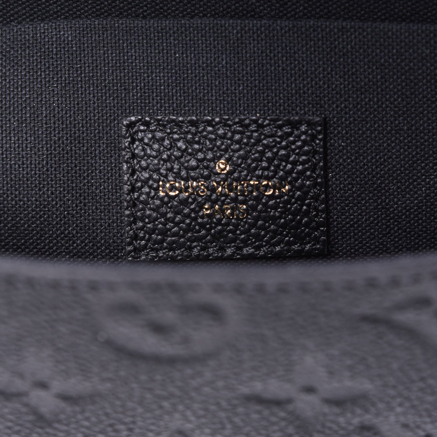 Louis Vuitton Empreinte Pochette Felicie Chain Wallet Black 7 of 14