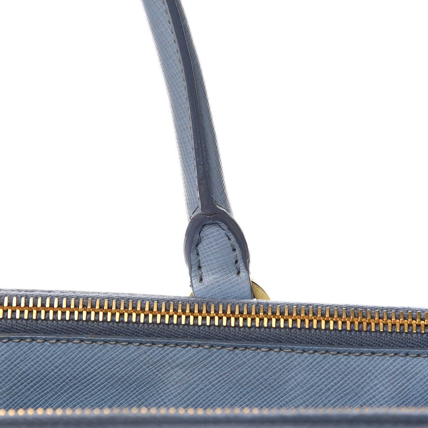 Saffiano Medium Galleria Double Zip Tote Aviazione