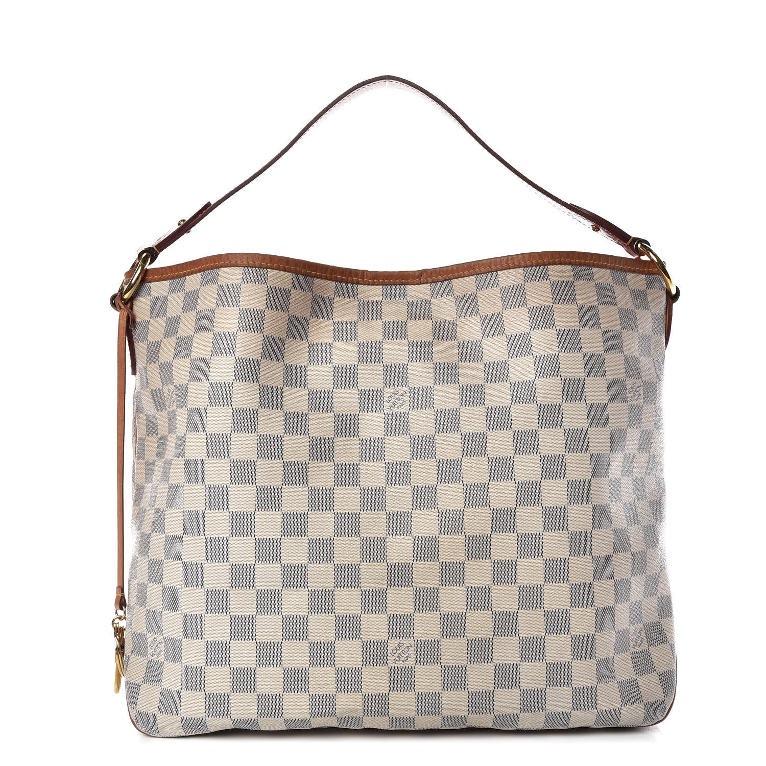 Louis Vuitton Damier Azur Delightful MM Pink 1 of 19