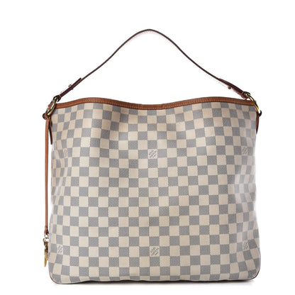 Louis Vuitton Damier Azur Delightful MM Pink 1 of 19