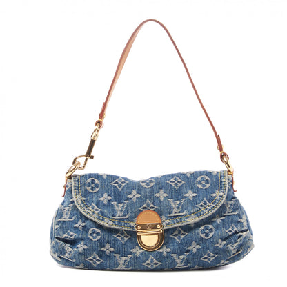 Louis Vuitton Monogram Denim Mini Pleaty Blue 1 of 8