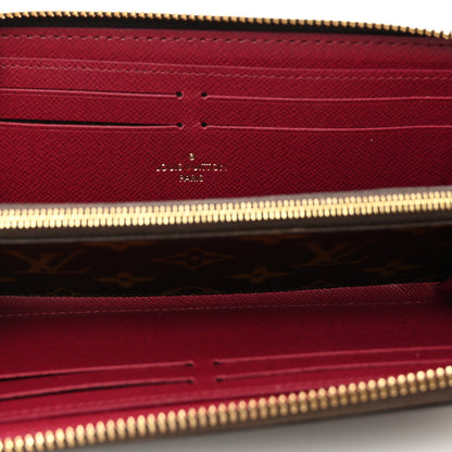 Louis Vuitton Monogram Clemence Wallet Fuchsia 5 of 7
