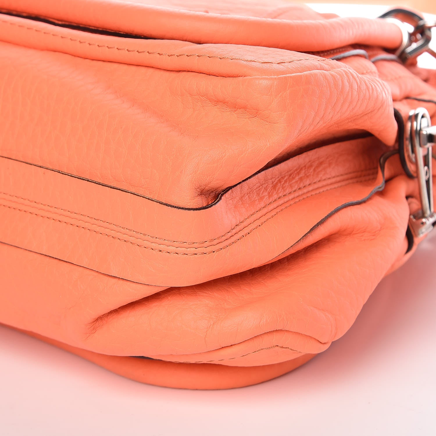 Chloe Calfskin Medium Paraty Orange Fizz 9 of 13