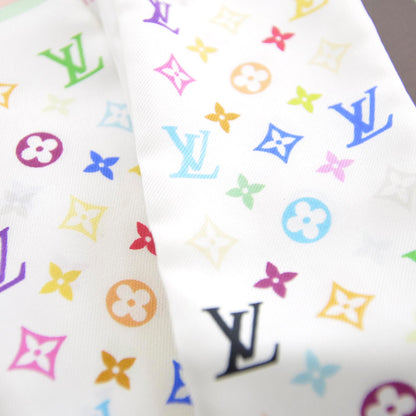Louis Vuitton Silk Monogram Multicolor Bandeau White 4 of 4