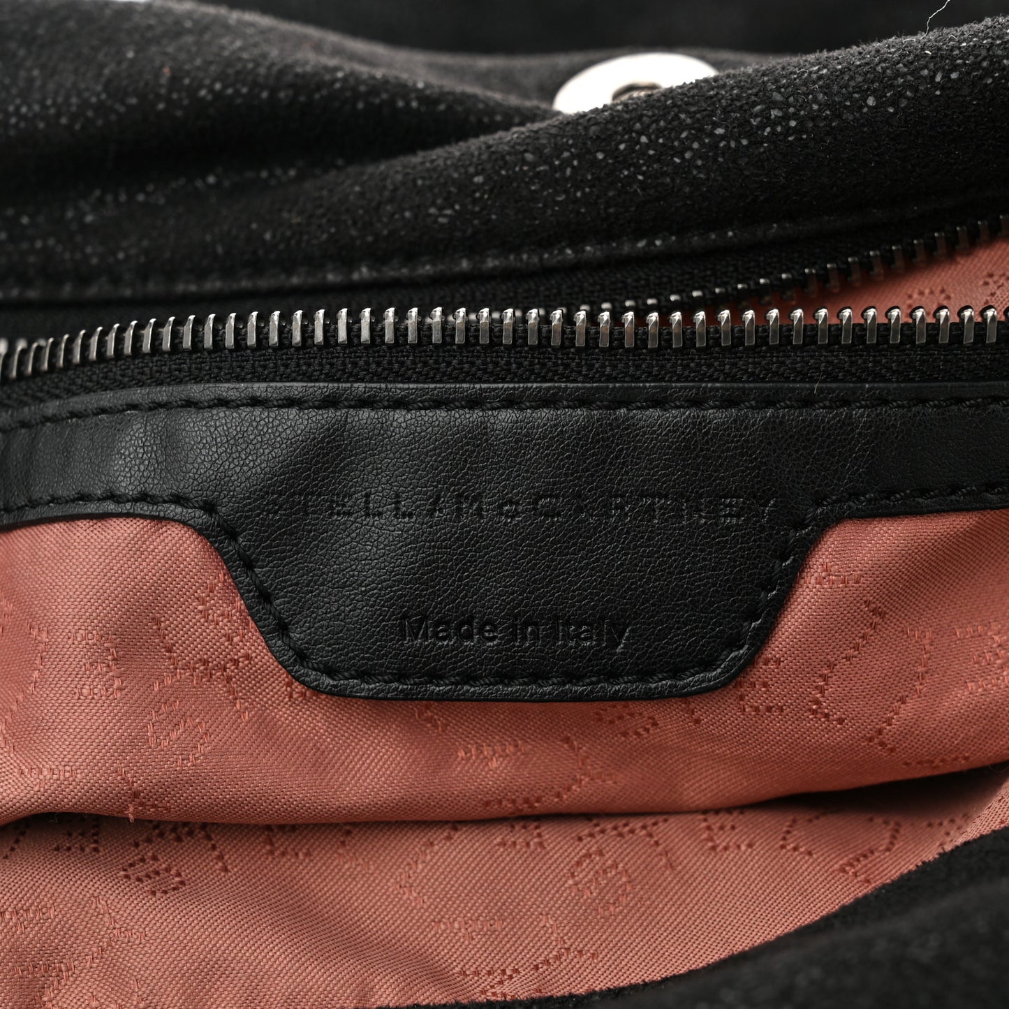 Shaggy Deer Small Falabella Tote Black