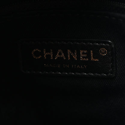 Chanel Woven Straw Raffia Medium Deauville Tote Black 6 of 10