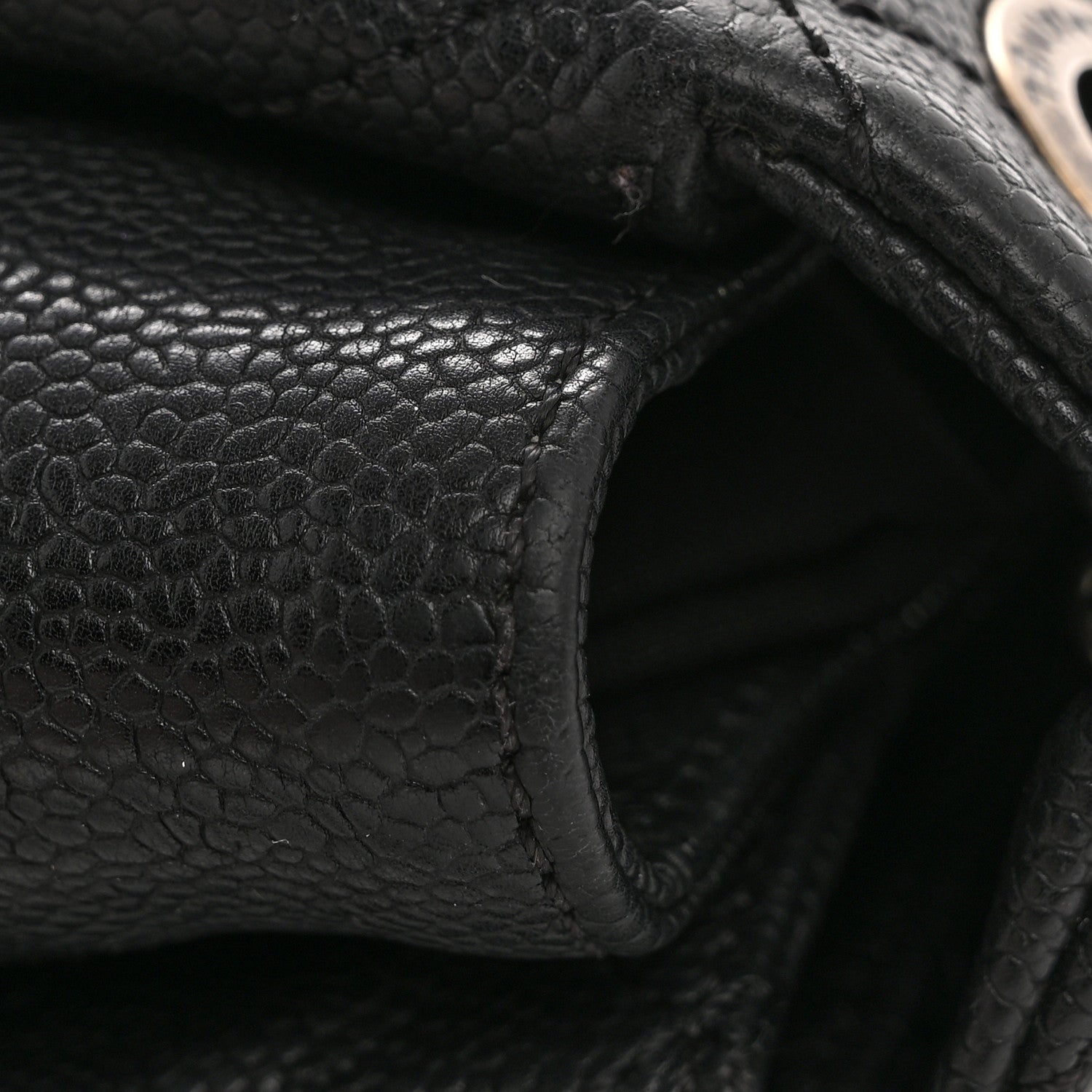 Chanel Caviar Quilted Medium Simply CC Flap Black 15 of 15