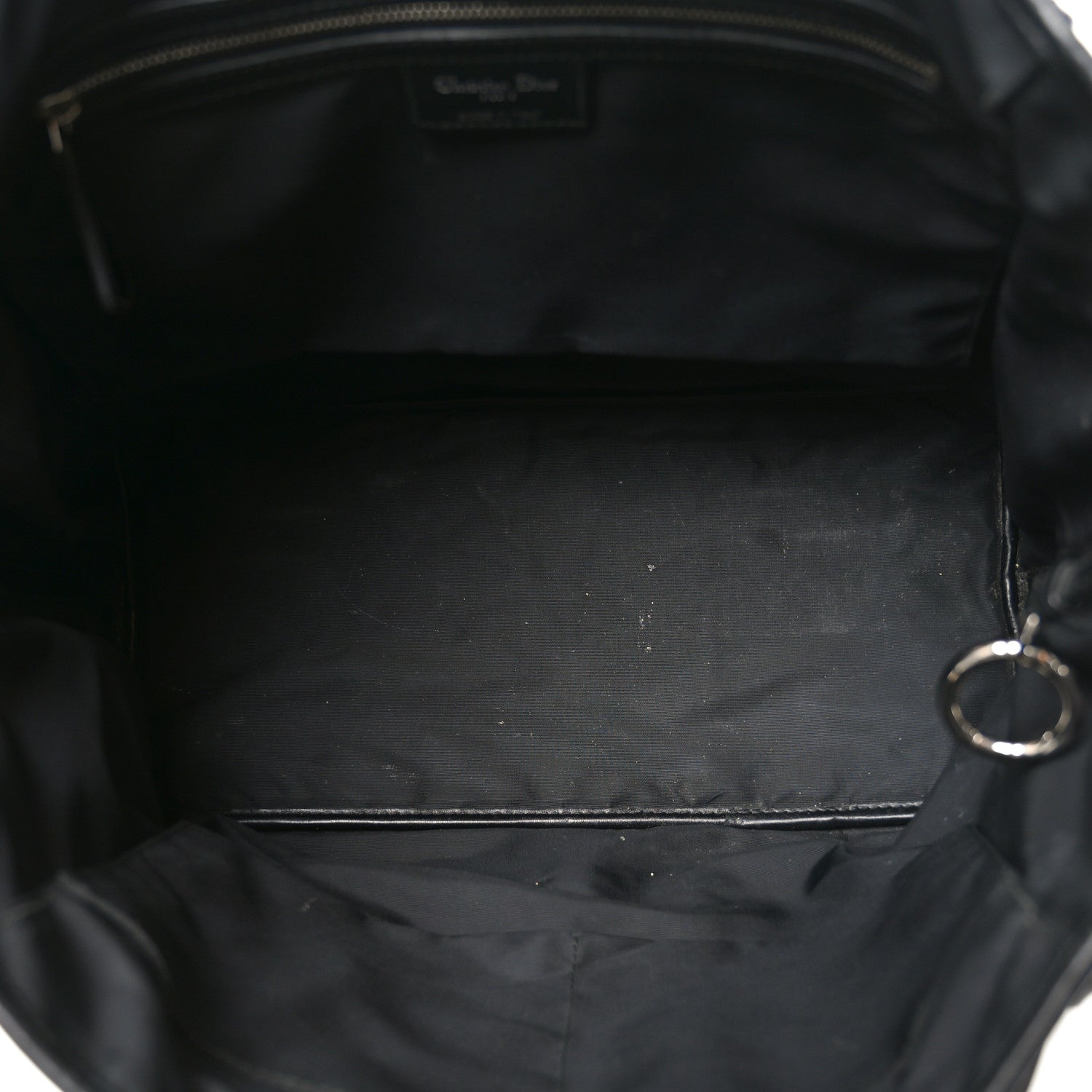 Christian Dior Coated Canvas Cannage Small Panarea Tote Black 5 of 12