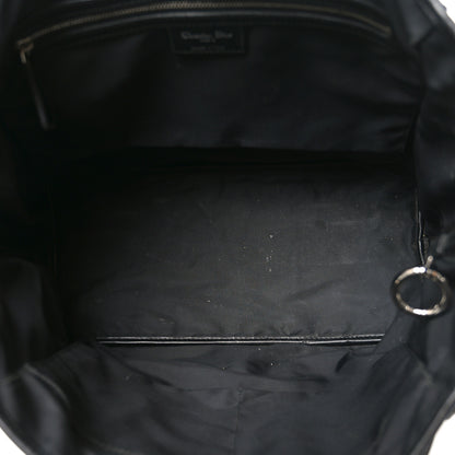 Christian Dior Coated Canvas Cannage Small Panarea Tote Black 5 of 12