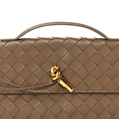Bottega Veneta Nappa Intrecciato Long Andiamo Top Handle Clutch Pinecone 7 of 7