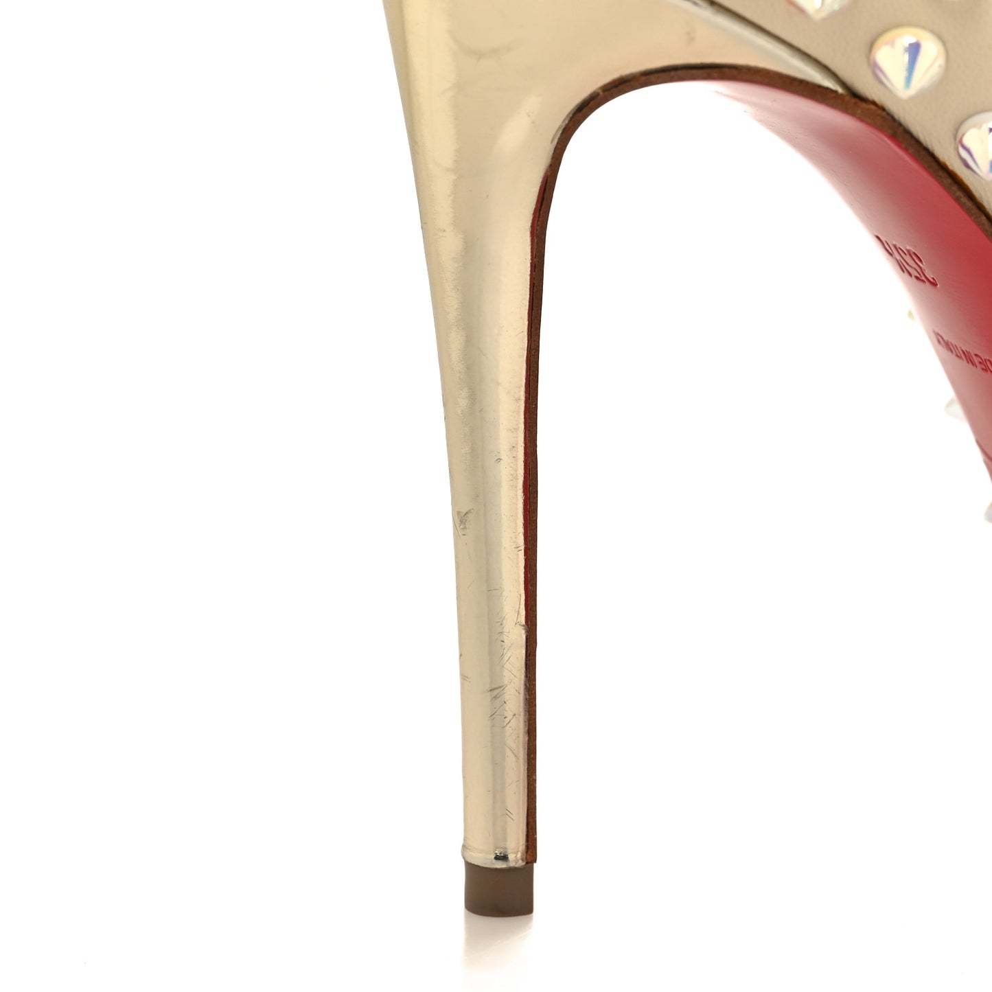 Patent Follies Spikes 100 Pumps 35.5 White