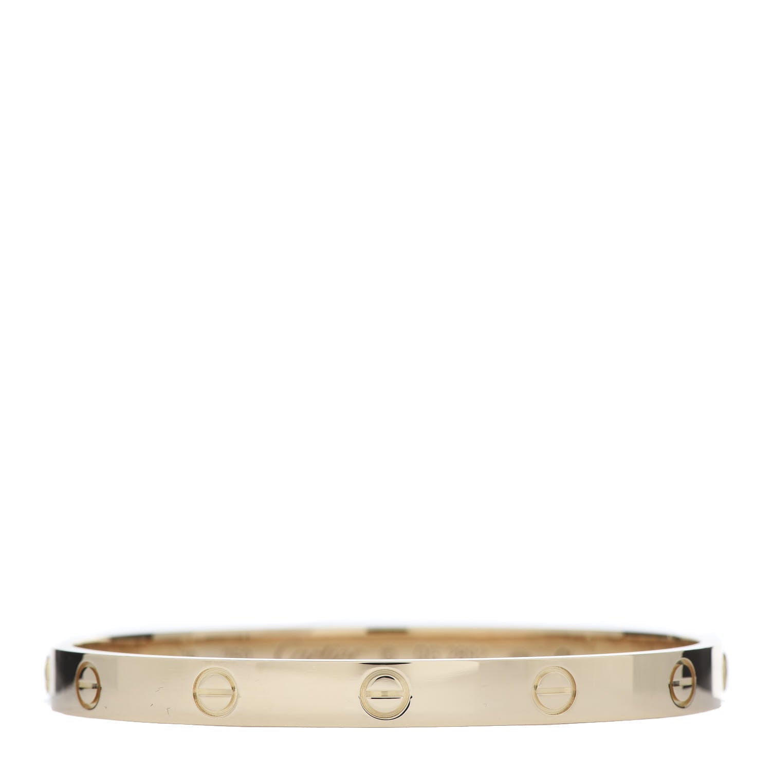 Cartier 18K Yellow Gold LOVE Bracelet 18 1 of 6