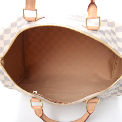 Louis Vuitton Damier Azur Speedy 35 4 of 10