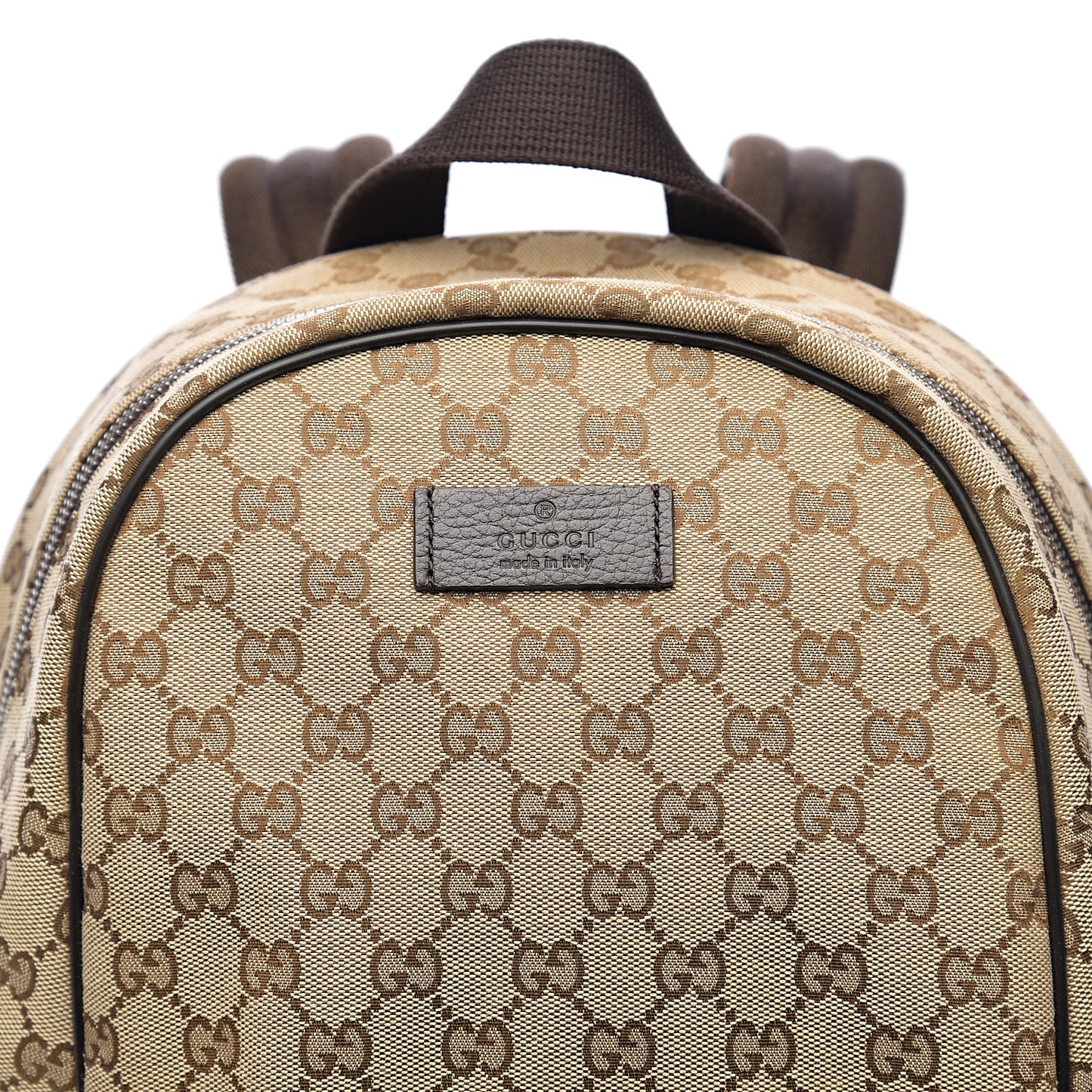 Monogram Travel Backpack Dark Brown