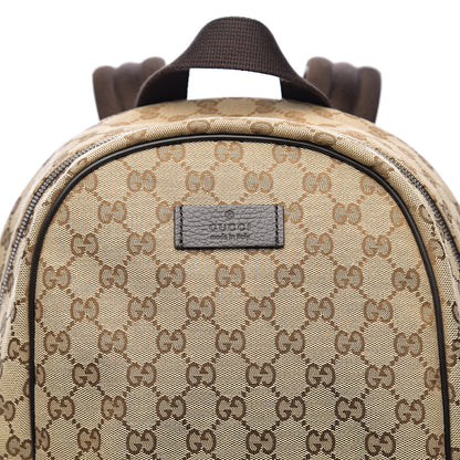 Gucci Monogram Travel Backpack Dark Brown 9 of 9