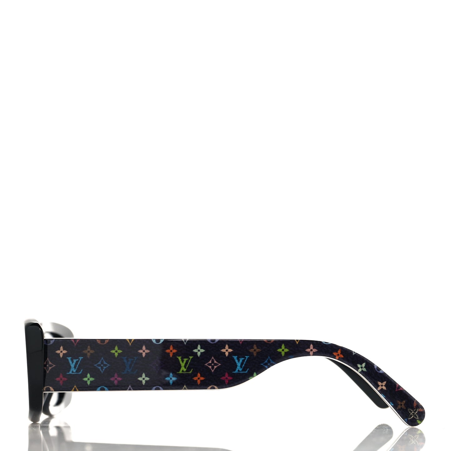 LV X TM Acetate Monogram Multicolor Sunglasses Z2709W Black