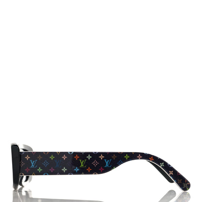 Louis Vuitton LV X TM Acetate Monogram Multicolor Sunglasses Z2709W Black 3 of 7