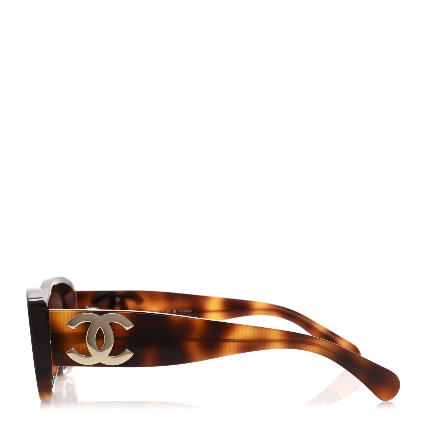 Acetate Polarized Rectangle Sunglasses 5493 Tortoise