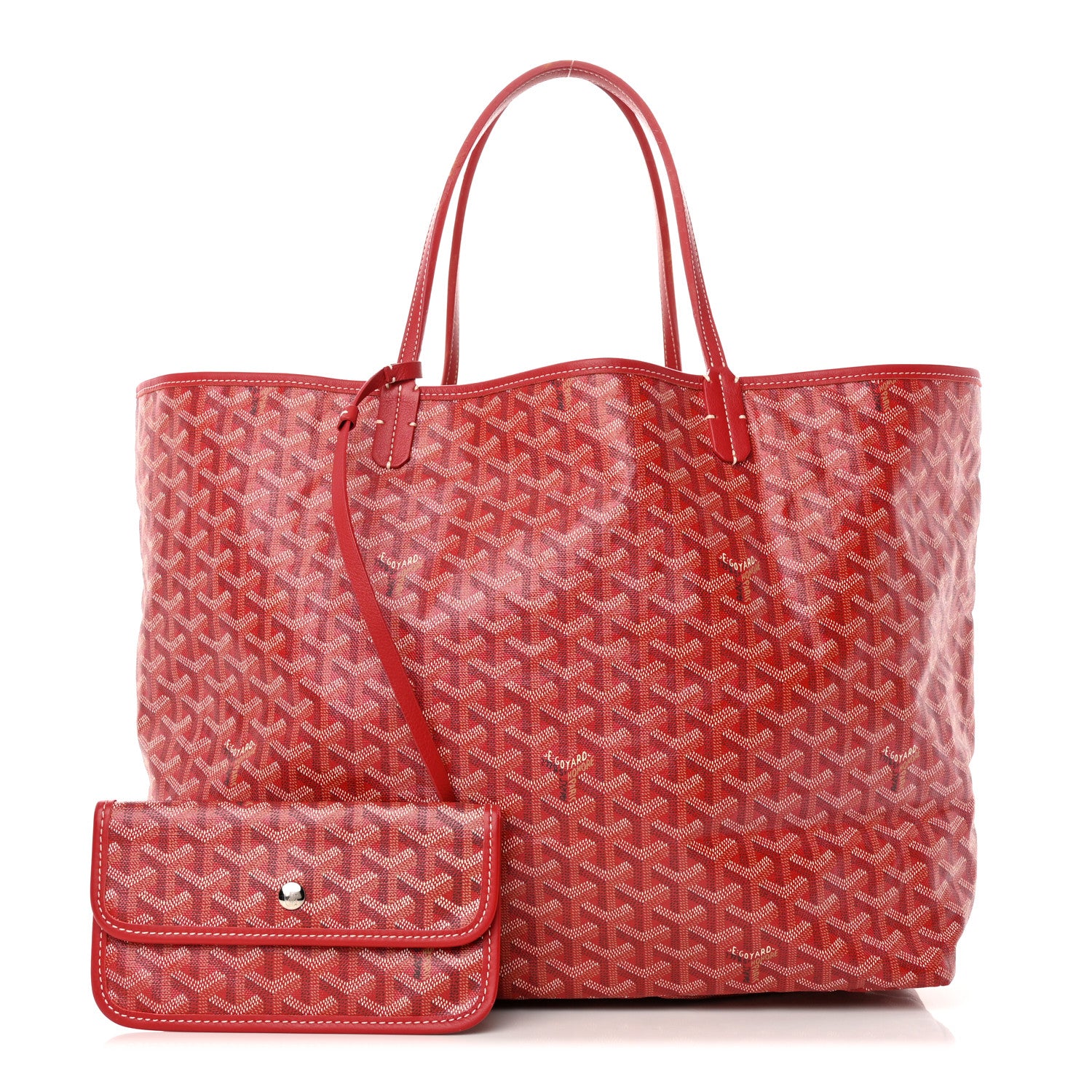 Goyard Goyardine Saint Louis GM Red 1 of 24