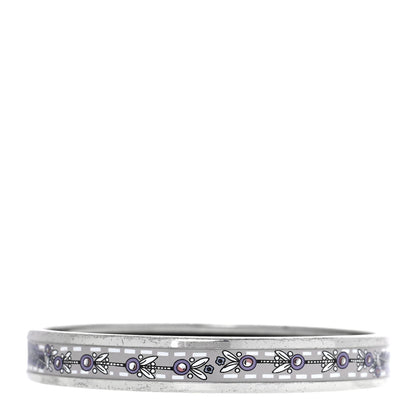 Hermes Enamel Printed Narrow Bracelet 70 3 of 6