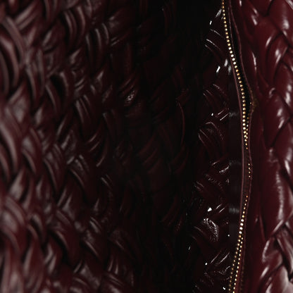 Bottega Veneta Calfskin Foulard Intreccio Kalimero Citta Shoulder Bag Barolo Barolo 5 of 11