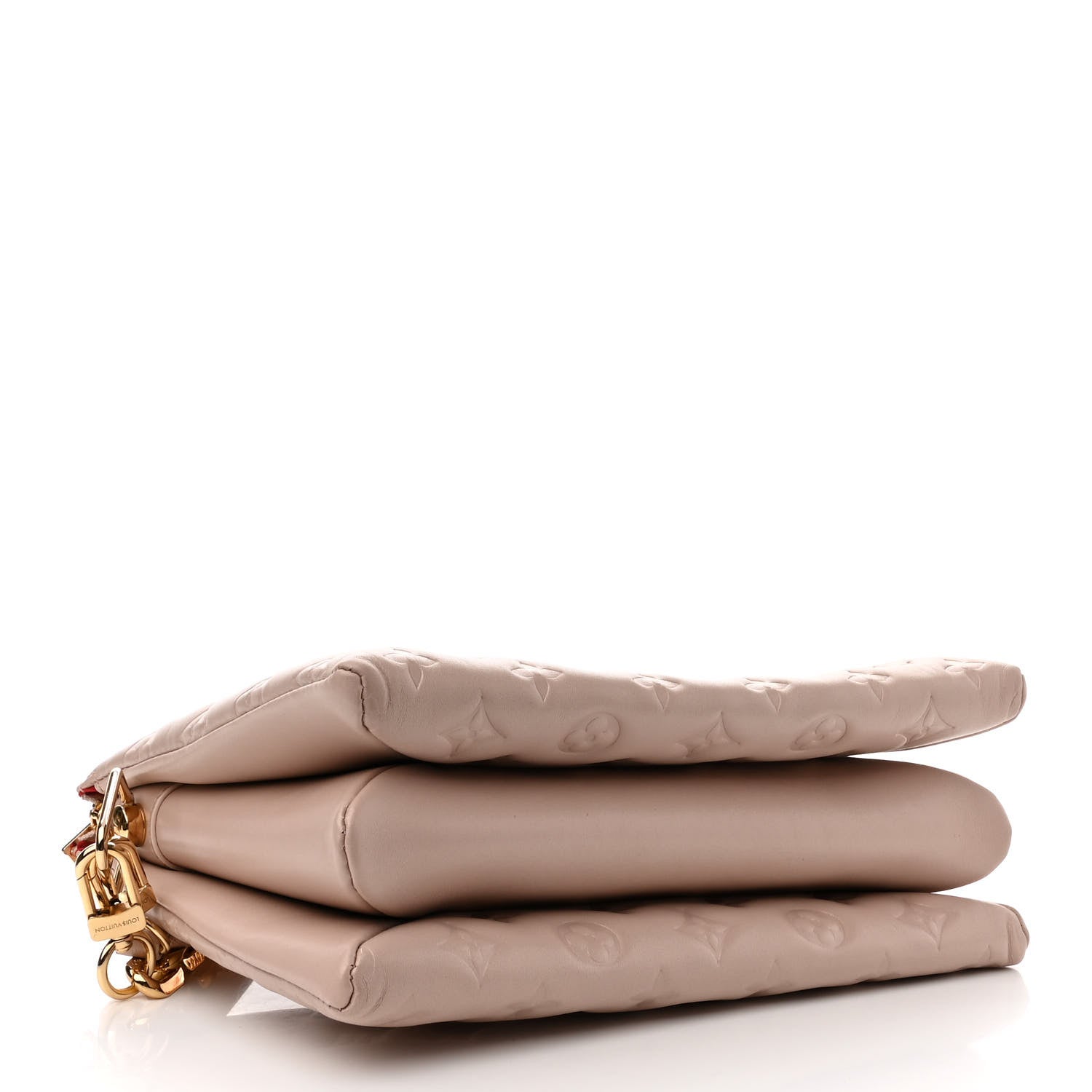 Louis Vuitton Lambskin Embossed Monogram Fall In Love Coussin PM Dragée Light Pink 4 of 10