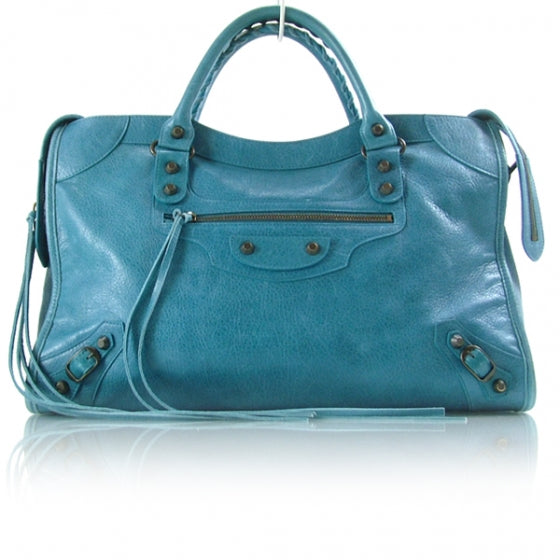 Balenciaga Agneau Classic Hardware City Cyclade 1 of 11