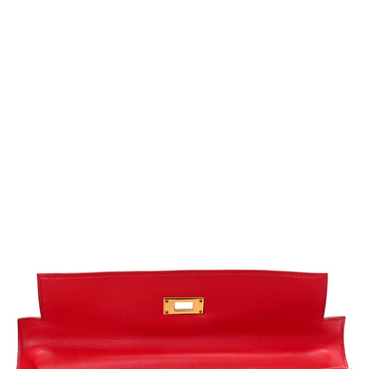 Hermes Gulliver Kelly Retourne 32 Rouge Vif 16 of 40
