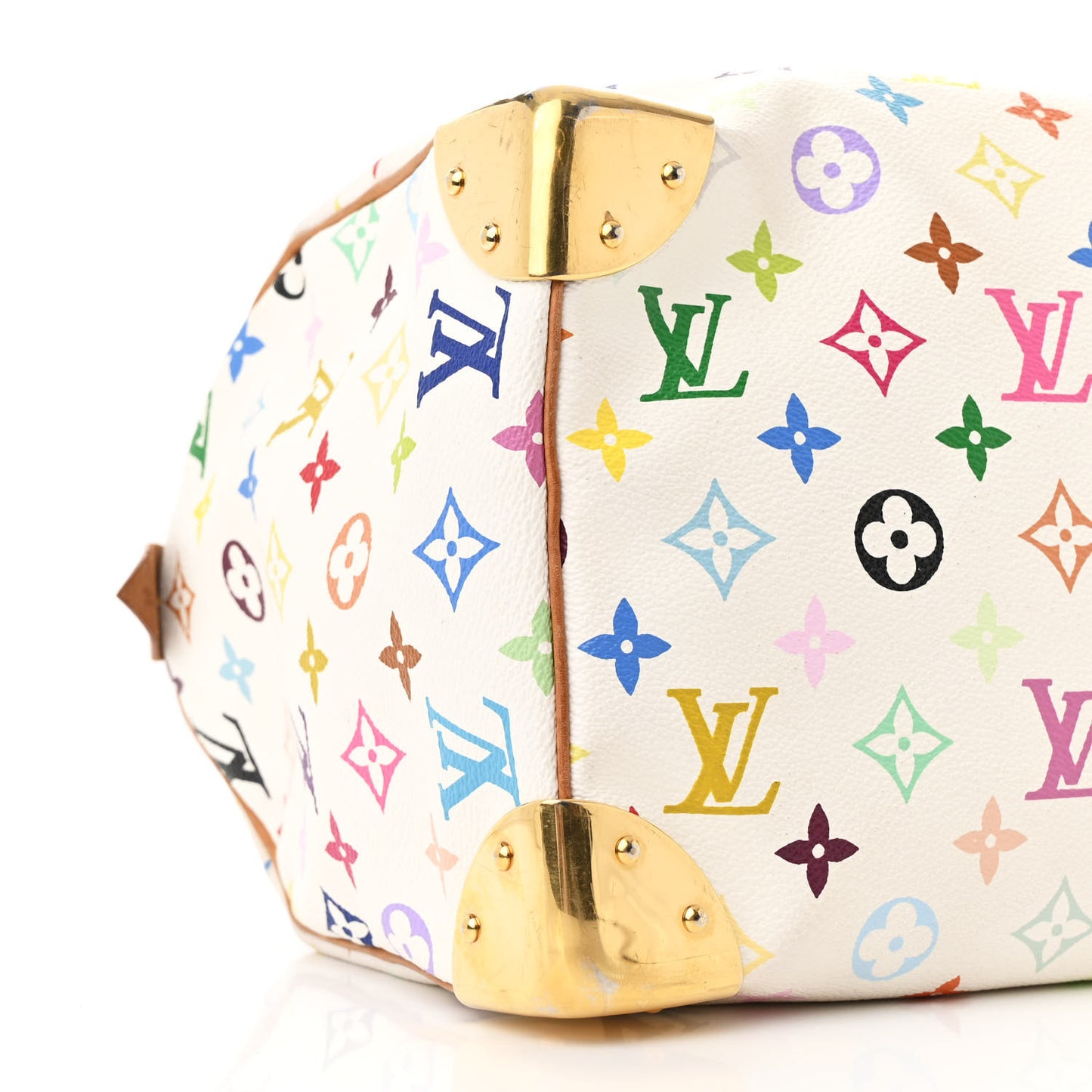 Monogram Multicolor Speedy 30 White