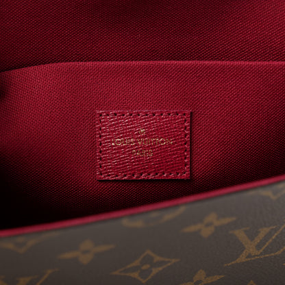 Louis Vuitton Monogram Pochette Felicie Chain Wallet Fuchsia 6 of 9