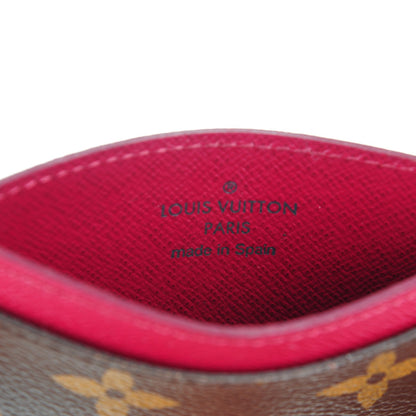 Louis Vuitton Monogram Card Holder Fuschia 6 of 7