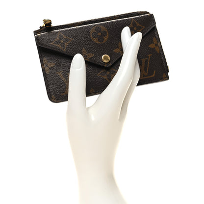 Louis Vuitton Monogram Recto Verso Card Holder Black 2 of 9