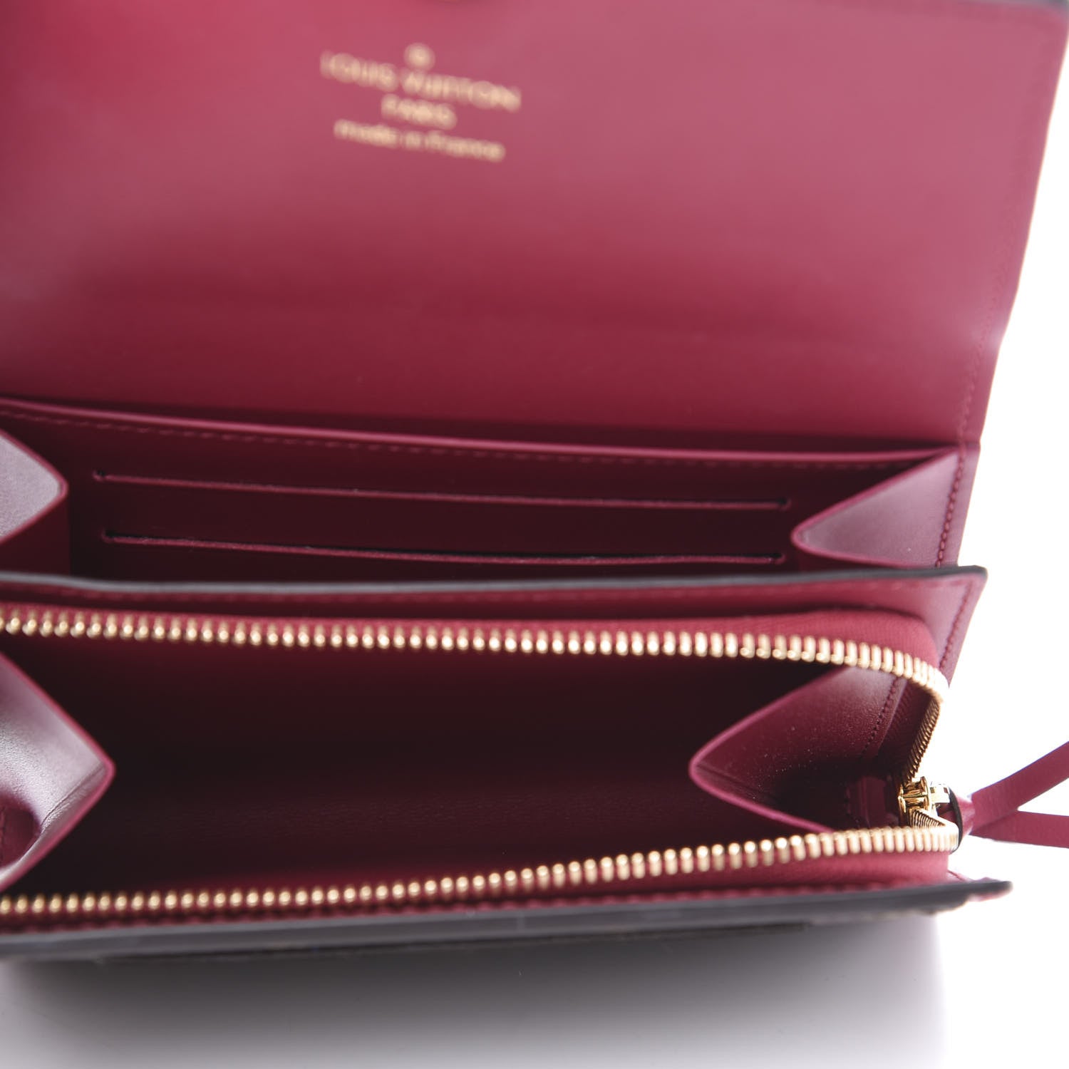 Louis Vuitton Monogram Flore Compact Wallet Fuchsia 5 of 7