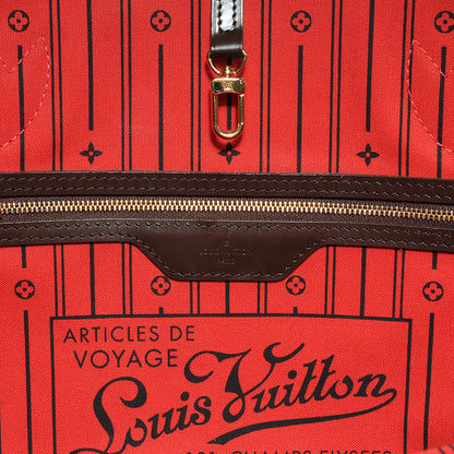 Louis Vuitton Damier Ebene Neverfull MM 6 of 8