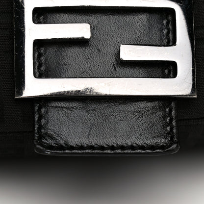 Fendi Zucchino Mama Baguette Black 15 of 16