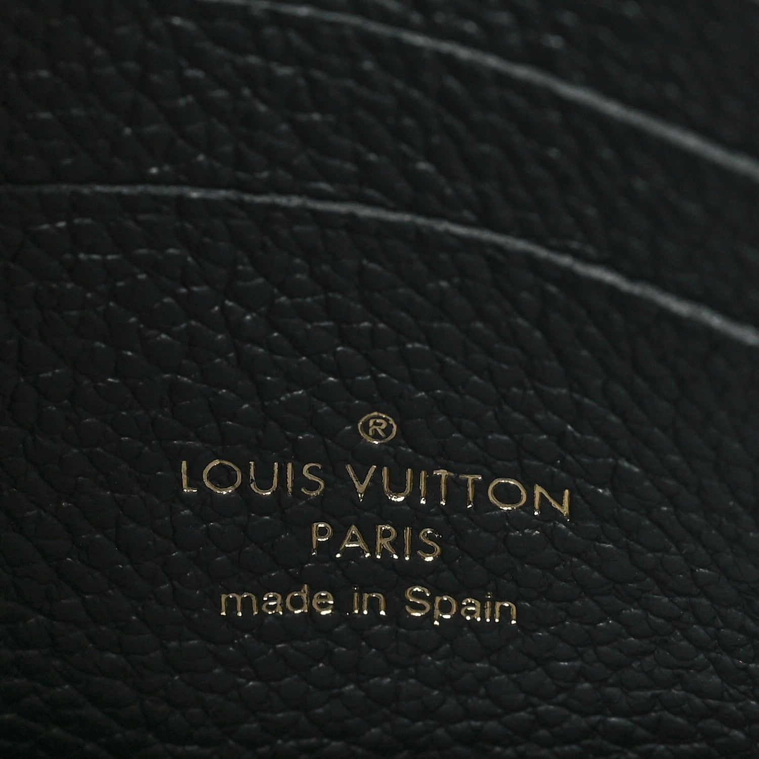Louis Vuitton Empreinte Double Zip Pochette Black 7 of 12