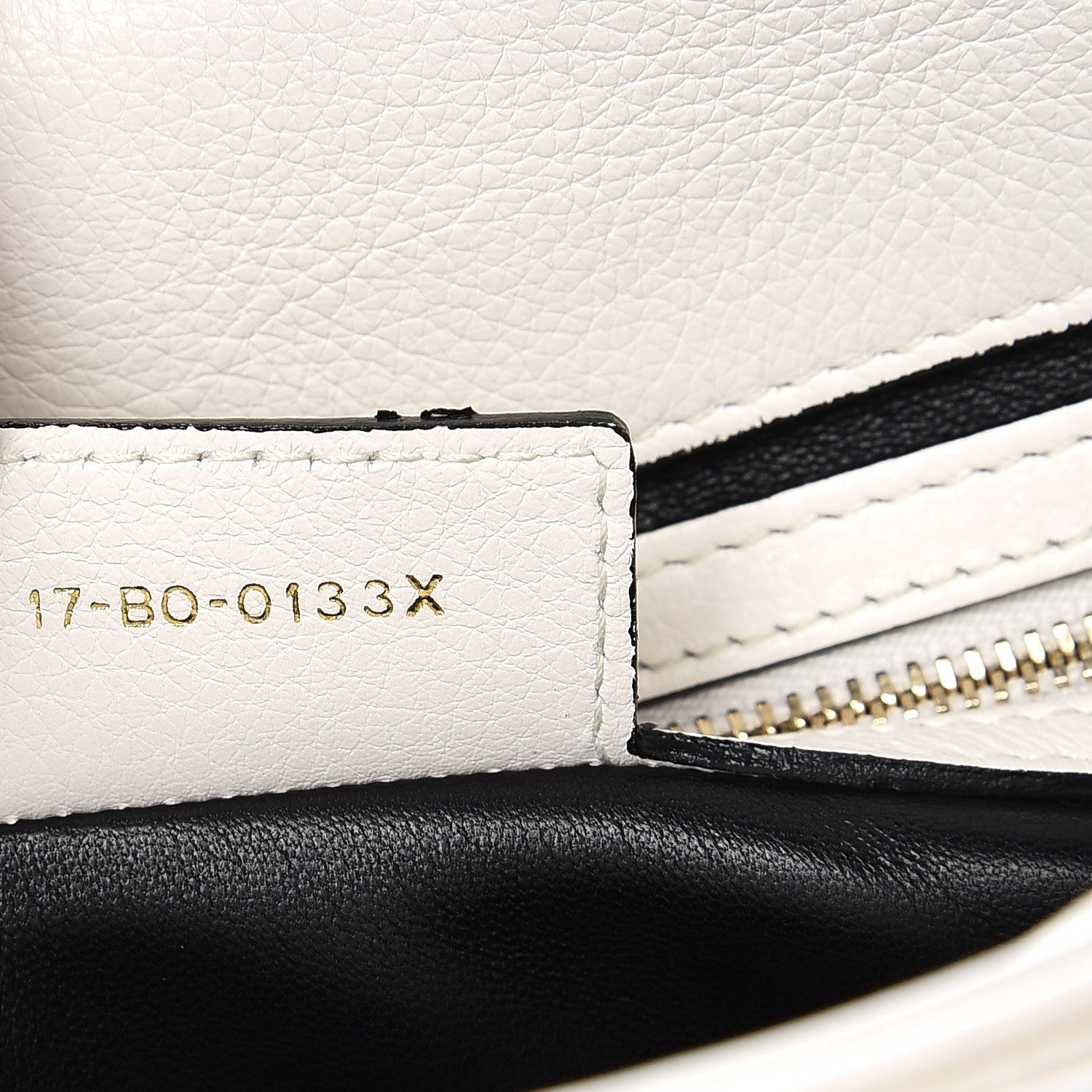 Christian Dior Calfskin Large Diorling Black Latte 7 of 12