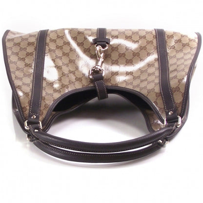 Gucci MONOGRAM CRYSTAL JOY BARDOT 5 of 9