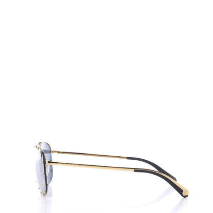 Louis Vuitton The Party Aviator Sunglasses Z0911U Blue 3 of 7