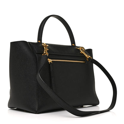Celine Grained Calfskin Mini Belt Bag Black 3 of 8