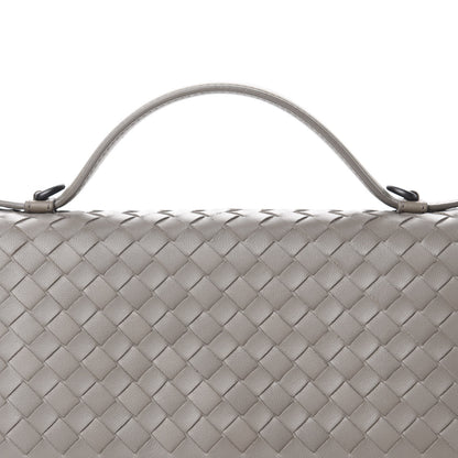 Bottega Veneta Nappa Intrecciato Alumna Bag Limestone 4 of 13