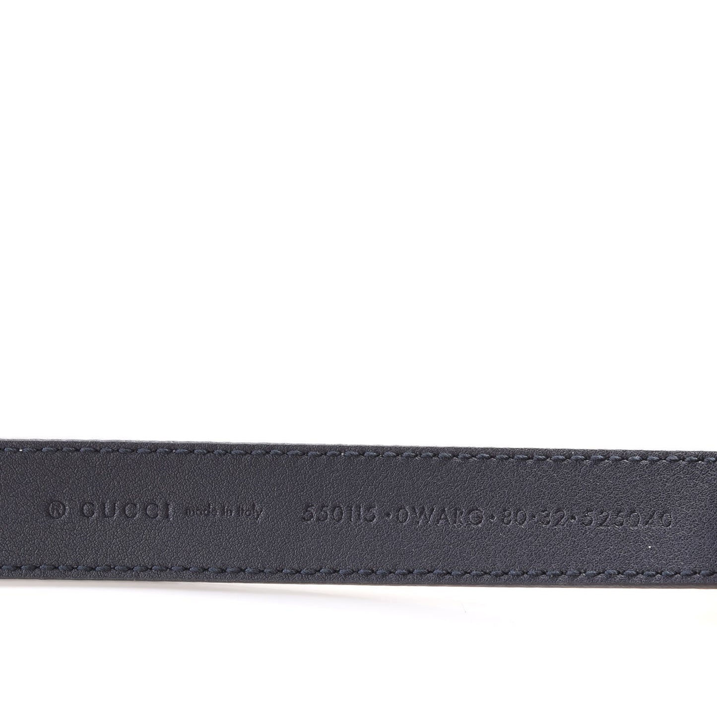 Calfskin Torchon Double G 20mm Belt 80 32 Off White Blue Red
