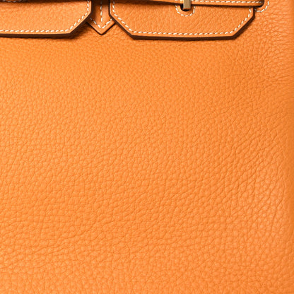 Hermes Taurillon Clemence Birkin 35 Moutarde 8 of 15