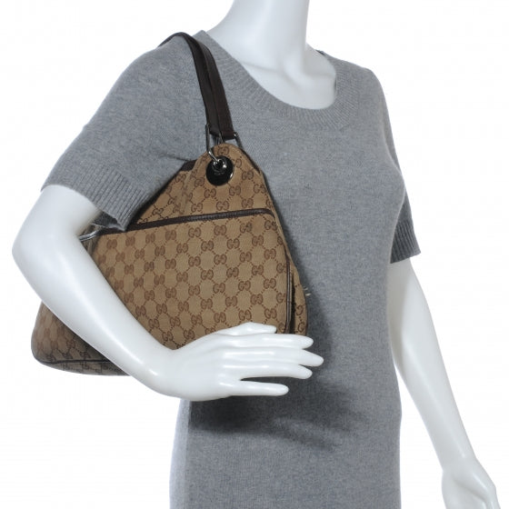 Monogram Medium Eclipse Shoulder Bag Ebony