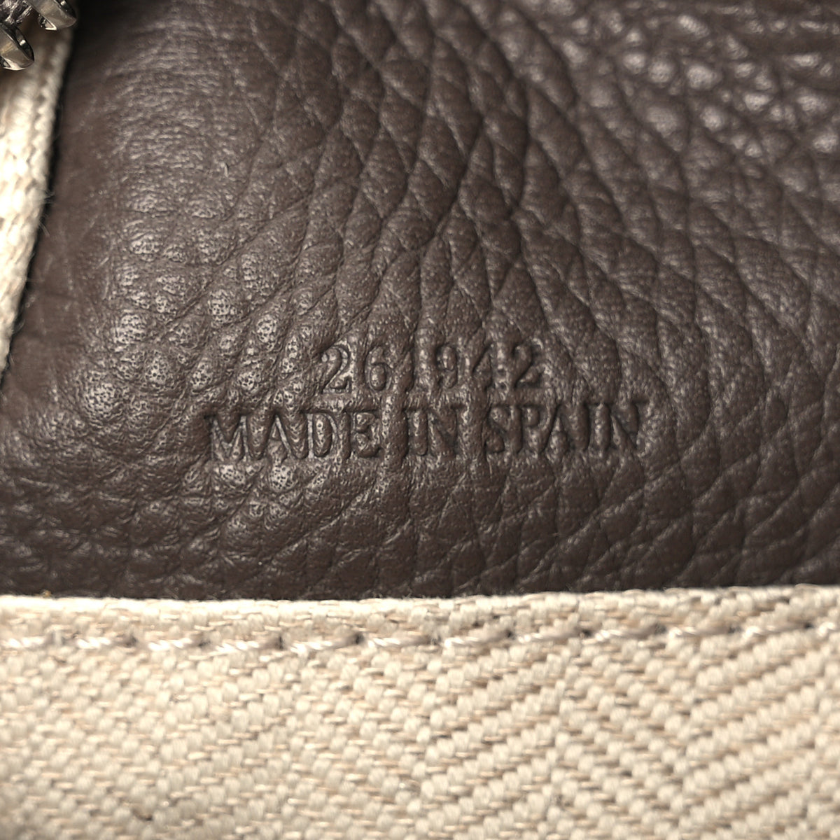 Loewe Calfskin Small Puzzle Bag Dark Taupe 7 of 11