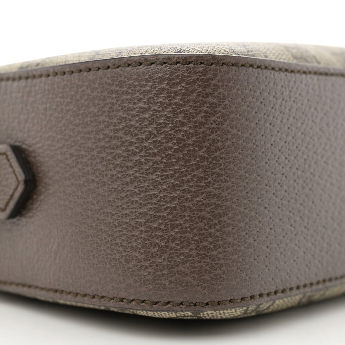 GG Supreme Monogram Web Neo Vintage Shoulder Bag Beige New Acero Crop