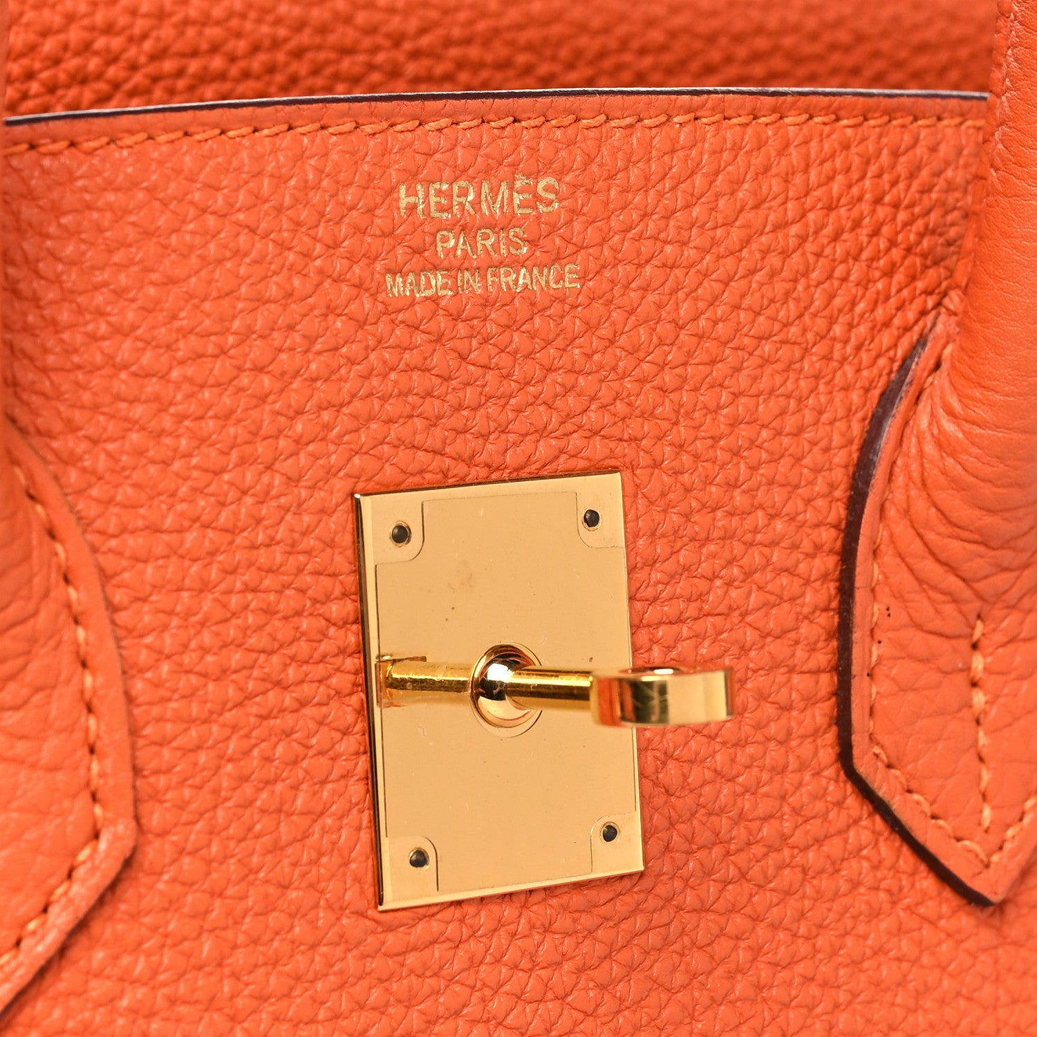 Hermes Togo Birkin 35 Orange 6 of 14